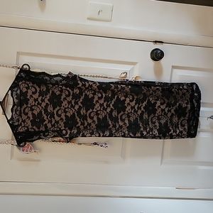 Little Black Lace Dress